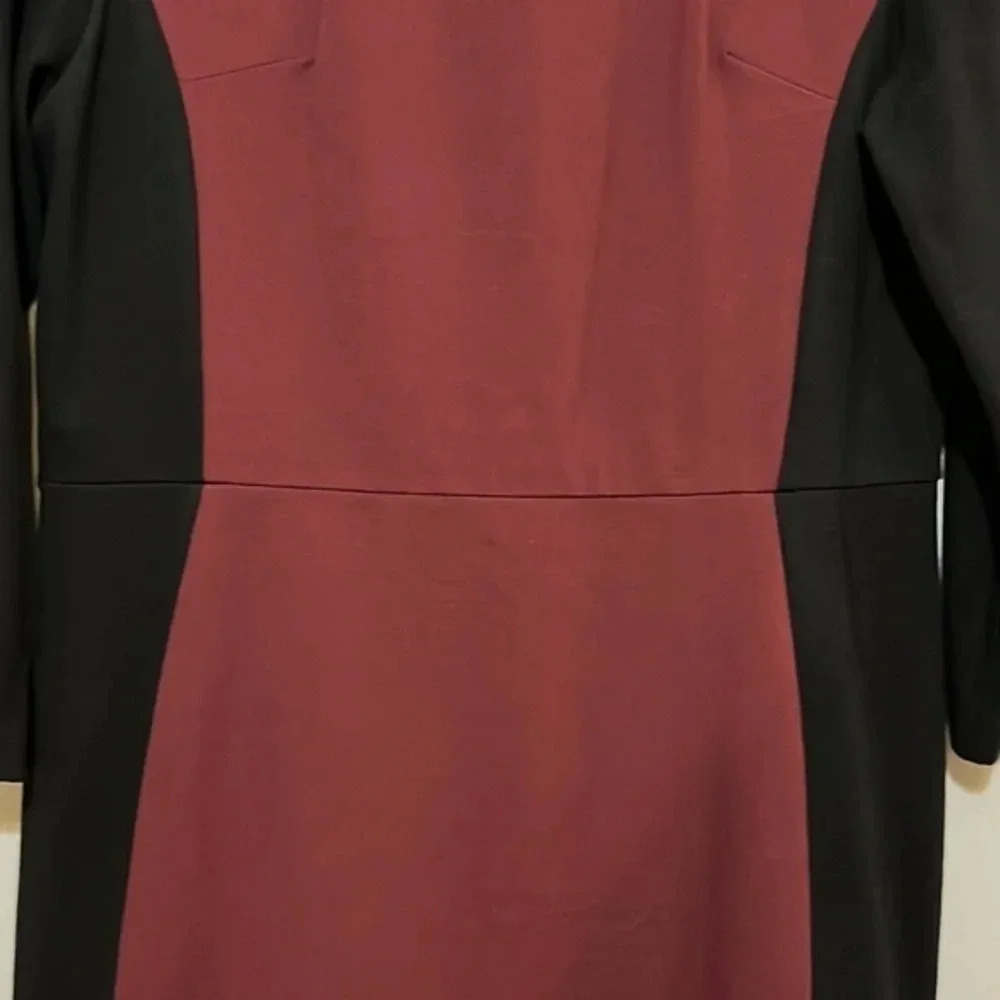Talbots | Color Block Matron & Black Knee Length … - image 4